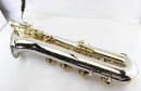 Saxofone Barítono Margewate Mi Bemol Latão Nicke Silver Chave Dourada Sax Barítono Novo Instrumento Musical com Estojo para Boquilha
