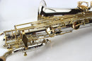 Saxofone Barítono Margewate Mi Bemol Latão Nicke Silver Chave Dourada Sax Barítono Novo Instrumento Musical com Estojo para Boquilha