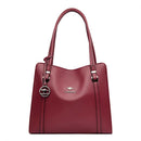 Bolsa Luxuosa em Couro Macio com Estampa Fashion – Grande Capacidade para Mulheres Sofisticadas | Use no Ombro ou Transversal – Edição Exclusiva Designer