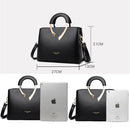 Bolsa Tote Casual em Couro Autêntico Vanderwah – Luxo, Designer Feminina com Alça de Ombro e Transversal