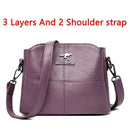Bolsa Luxuosa em Couro Macio com Estampa Fashion – Grande Capacidade para Mulheres Sofisticadas | Use no Ombro ou Transversal – Edição Exclusiva Designer
