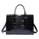 Bolsa Luxuosa em Couro Macio com Estampa Fashion – Grande Capacidade para Mulheres Sofisticadas | Use no Ombro ou Transversal – Edição Exclusiva Designer