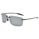 Óculos de Sol TR90 Sem Aro Ultraleves Unissex – Fashion Outdoor para Direção, Pesca, Corrida e Trilhas