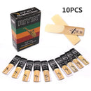 Conjunto de 10 Palhetas para Saxofone Alto Eb