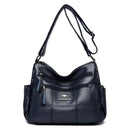 Bolsa Luxuosa em Couro Macio com Estampa Fashion – Grande Capacidade para Mulheres Sofisticadas | Use no Ombro ou Transversal – Edição Exclusiva Designer