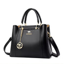 Bolsa Luxuosa em Couro Macio com Estampa Fashion – Grande Capacidade para Mulheres Sofisticadas | Use no Ombro ou Transversal – Edição Exclusiva Designer