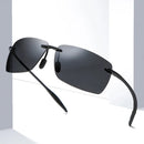 Óculos de Sol TR90 Sem Aro Ultraleves Unissex – Fashion Outdoor para Direção, Pesca, Corrida e Trilhas