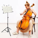 Estante de Partitura Dobrável e Portátil em Ferro – Altura Ajustável, Estrutura Metálica Reforçada, Ideal para Estudos e Apresentações – Suporte Musical Resistente 🎼