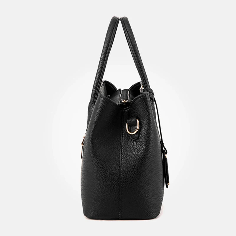 Bolsa Feminina em PU Premium – Grande Tote e Transversal – Destaque seu Estilo com Elegância e Exclusividade