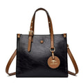 Bolsa Luxuosa em Couro Macio com Estampa Fashion – Grande Capacidade para Mulheres Sofisticadas | Use no Ombro ou Transversal – Edição Exclusiva Designer