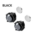Brincos Magnéticos de 6MM com Cristal de Zircônia para Homens – Aço Inox Punk Sem Dor e Sem Furo