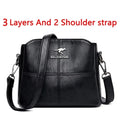 Bolsa Luxuosa em Couro Macio com Estampa Fashion – Grande Capacidade para Mulheres Sofisticadas | Use no Ombro ou Transversal – Edição Exclusiva Designer