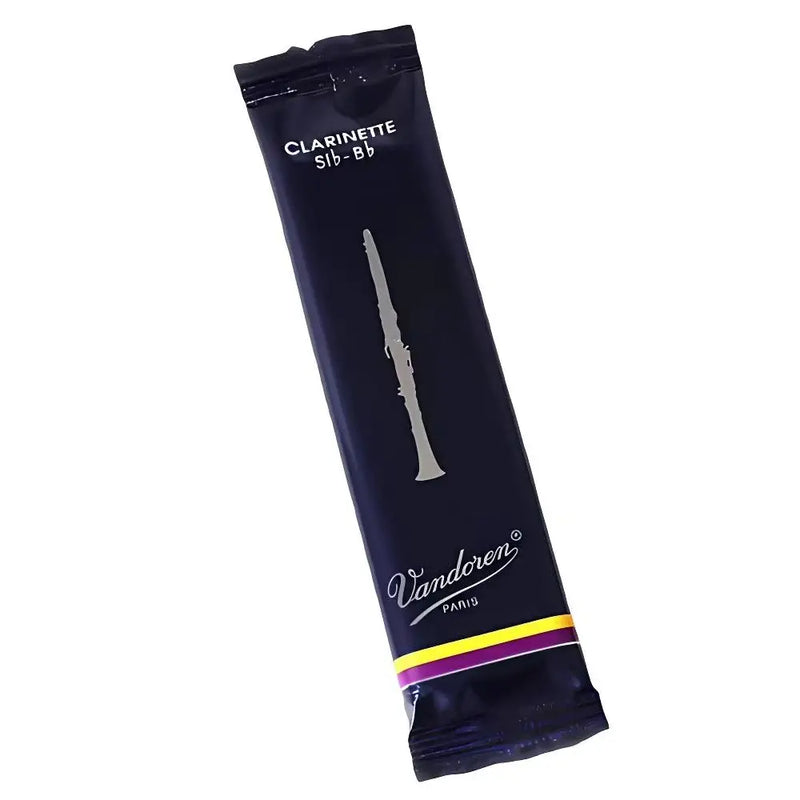 Palheta Vandoren Tradicional para Clarinete Sib, apenas 1 unidade.