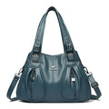 Bolsa Luxuosa em Couro Macio com Estampa Fashion – Grande Capacidade para Mulheres Sofisticadas | Use no Ombro ou Transversal – Edição Exclusiva Designer