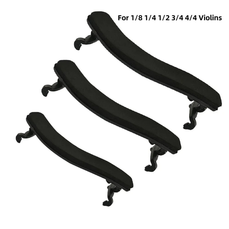 Espaleiras profissionais para 4/4 3/4 1/2 1/4 1/8 Pés de Borracha para violino