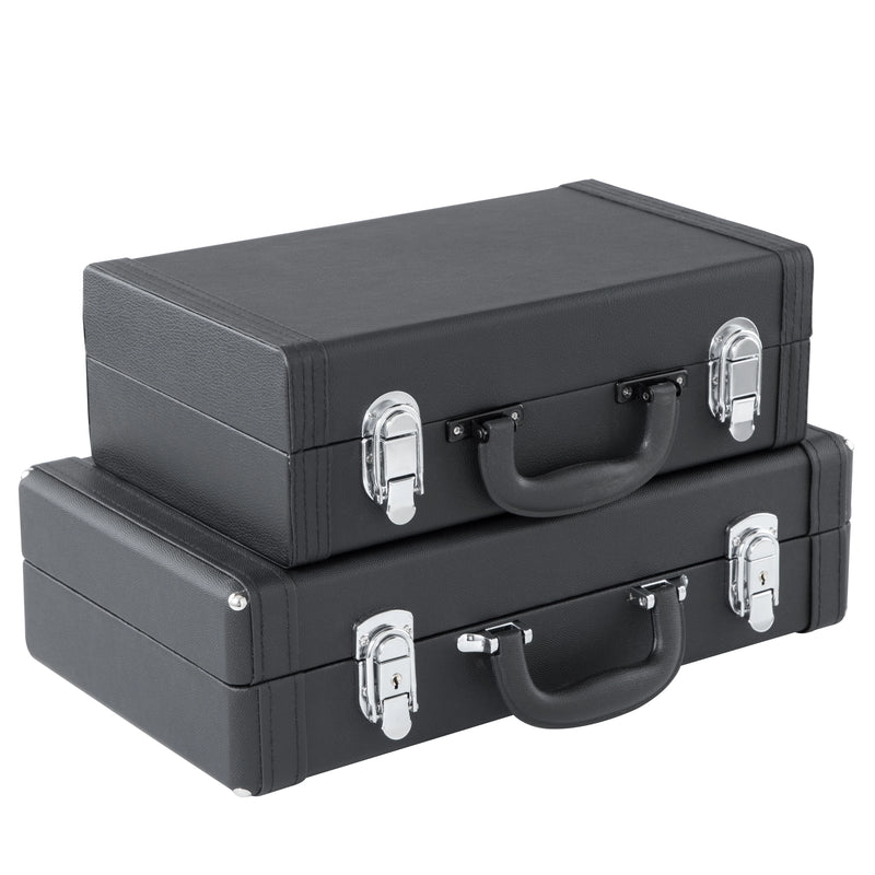 Black Clarinet Case Leather Clarinet box Professional Storage Bag for Clarinet Hand-carried Strong  bag Parts