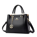 Bolsa Luxuosa em Couro Macio com Estampa Fashion – Grande Capacidade para Mulheres Sofisticadas | Use no Ombro ou Transversal – Edição Exclusiva Designer