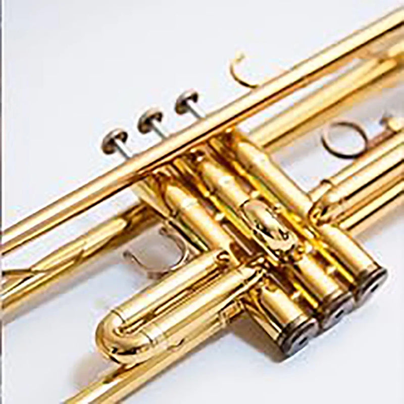 Trompete Bb SLADE — Instrumento de Metal -acompanha estojo e bocal modelo 7C.