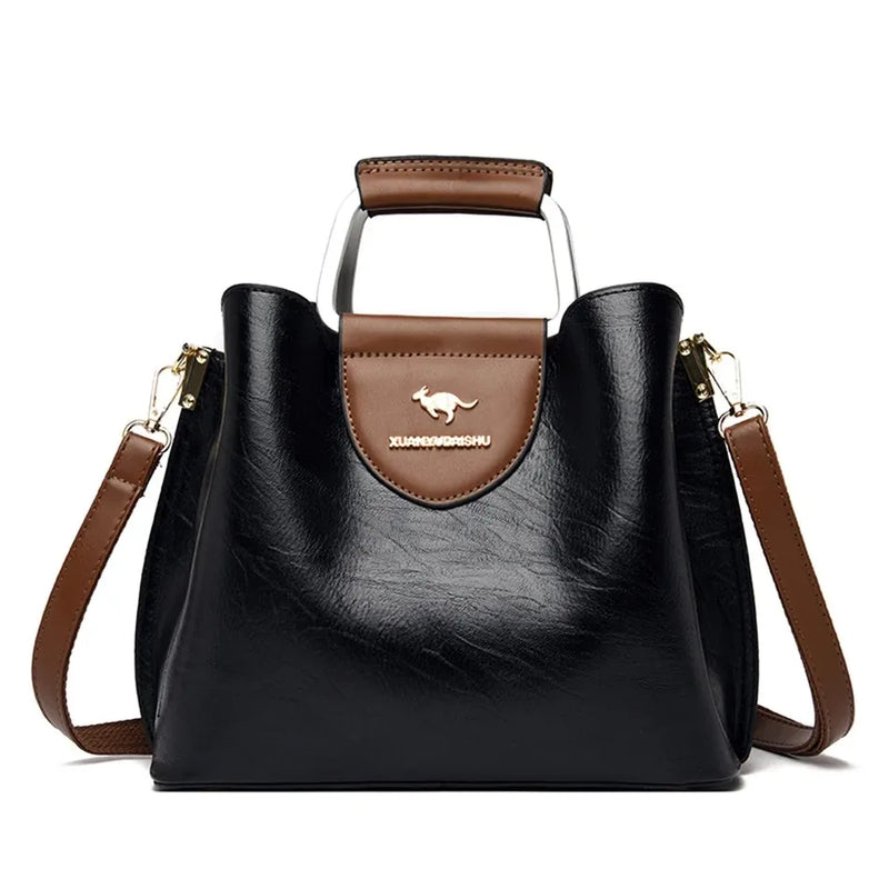 Bolsa Premium com 3 divisórias – Design Sofisticado e Alta Capacidade