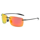 Óculos de Sol TR90 Sem Aro Ultraleves Unissex – Fashion Outdoor para Direção, Pesca, Corrida e Trilhas