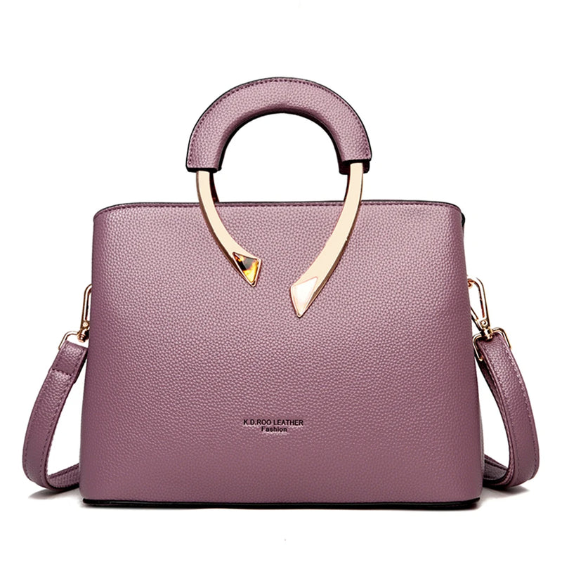 Bolsa Tote Casual em Couro Autêntico Vanderwah – Luxo, Designer Feminina com Alça de Ombro e Transversal